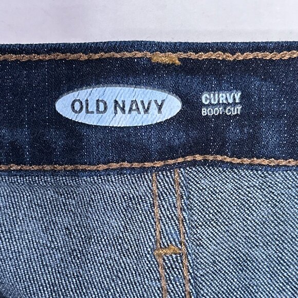Old Navy Women's Curvy Boot Cut Jeans Size 14 - Picture 8 of 12